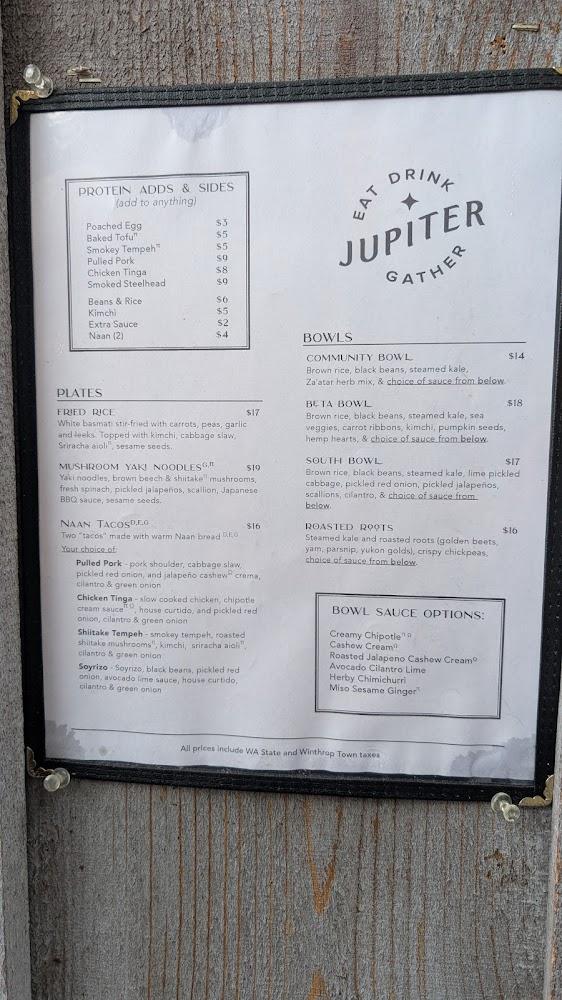 Jupiter Menu image 1